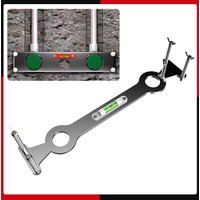 Hot and Cold Water Leveler Shower Head Positioner for Shower Faucet Bathroom Angle Leveling Wrench Repair Wrench Tool