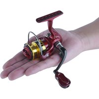 Huidiao Ultralight Ice Fishing Reel 158g 4.8:1 Gear Ratio Powerful Mini Spinning Reel 5KG Max Drag for Winter Fishing Trout Pike