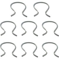 8PCS Crank Retainer Door Handle Auto Parts Horseshoe Clip Set For Chevrolet For Buick For Pontiac Door Handle Crank Retainer