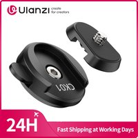 Ulanzi CK01/CK02 Quick-Release Plate Kit/ Quick-Release Backpack Clip Kit with 1/4'' Screw for Camera Gopro Insta 360