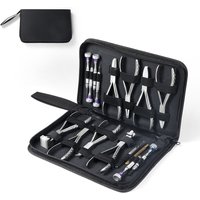 Optical Glasses Repair Plier Screwdriver Tweezer Wire Hook Set Eyeglasses Maintenance Hand Tool Kit Nylon Pocket