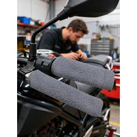 AliExpress NONE Motorcycle Handle Grip Covers Soft Stretchable Plush Cycling Handlebar Brake Lever Cover Set Handlebar Cover Coldproof Warm Pad