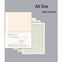 Brand New Planner Insert Diary Refills For A6 Size Notebook Cover Grid Ruled Blank 100g Paper Japenese Agenda Journal