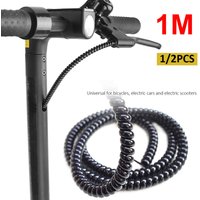 AliExpress NONE Bicycle Harness Winding Tube Electric Vehicle Brake Wire Organizer Protective Sleeve TPU Sheath Line Cable Spiral Wrap Portable
