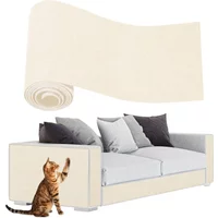 Cat Scratching Climbing Carpet Mat, Adhesive Trimmable Cat Scratcher Furniture Protector, Cat Post Covered Pad Replacement