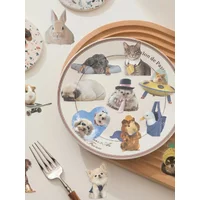 AliExpress NONE 50PCS Cartoon Cute Cats and Dogs Meme Stickers for Bicycle Hand Account Pencil Case Decals LanLanStickersWorld