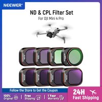 New NEEWER ND & CPL Filter Set For DJI Mini 4 Pro, 4 Pack/6 Pack/8 Pack Filters Polarizer Neutral Density Drone Lens Filters