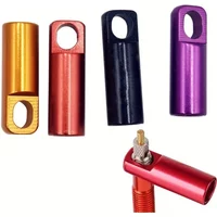 AliExpress 4Pcs Tire Presta Valve Cap Wheel Aluminum Alloy Valve Dust Covers Protector Bike Presta Cap Dustproof Bicycle Accessories