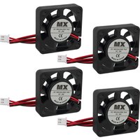4pcs 4010 24V&12V Cooling Fan For 3D Printer , DC 2Pin 40X40X10mm Hydraulic Bearing Brushless 3D Printer Cooling Fan