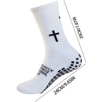AliExpress NONE 1/4/5/6 Pairs Anti-slip Football Socks Men Woman Breathable Soccer Basketball Tennis Sports Socks Cycling Riding Socks Yoga Sock