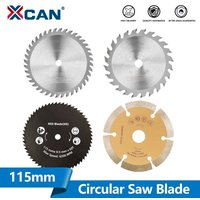 XCAN Wood Saw Blade 115mm Carbide Tipped TCT Saw Disc for Woodworking PVC Plastic Cutting Disc Circular Saw Blade