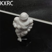 2Pcs Simulation Rice Fat Man Doll Decoration for 1/14 Tamiya RC Truck Trailer Tipper Scania 770S Benz Actros Volvo MAN LESU Part