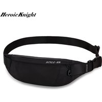 Heroic Knight High Quality Waist Pack Man Casual Outdoor Travel Cross Shoulder Bag Fashion Sport Chest Bag Waterproof fanny Pack