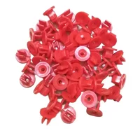 FOR FORD Under-Body Shield Nut Set Of 30 Red W702438-S300 NEW Body Bolts Bumper Fender Liner Push Retainer Fastener