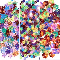 5-10mm Mixed Style Star Heart PVC Flat Sequins Loose Sequin for DIY Crafts Sewing Fittings Clothing Accessories