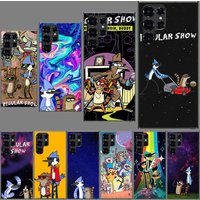 Cartoon Regulars Cute Show Phone Case For Samsung Galaxy S24 S23 S21 S20 FE S22 S26 Ultra S25 Edge S10 Plus Cover Clear TPU Capa