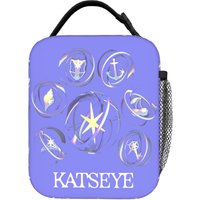 KATSEYE Debut Era Magical Orbs Lunch Bag Funny Lunch Box For Adult School Convenient Cooler Bag Waterproof Print Tote Food Bags