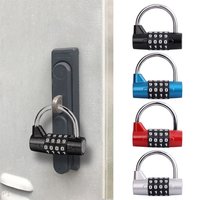 Security Combination Lock Travel 4 Digit Password Lock Dormitory Cabinet Lock Gym Safety Coded Lock Luggage Padlock