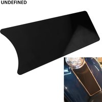 Gloss Black Gas Tank Console Dash Insert Cover For Harley Touring Street Glide Electra Glide Tour Glides 1987-2007 Aluminum