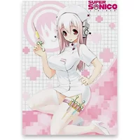 Cute sexy anime characters SUPER SONICO Painting Calligraphy Poster art art suitable for living room bedroom bar parlor home
