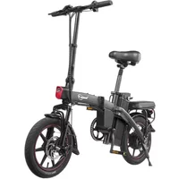AliExpress DYU A5 Electric Bike 350W Motor City Ebike 48V7.5AH Battery Folding Electric Bike 14 Inch Tire Commuter Electric Bike