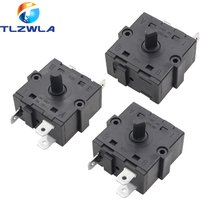Electric Room Heater Position 2Pin 3Pin 5Pin Rotary Switch Selector AC 250V 16A Radiator