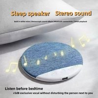 New Sleeping Bluetooth Speaker Mini Nature Sound White Noise Soundbar Wireless MP3 Music Player Ultra Thin Timed SpeakerS