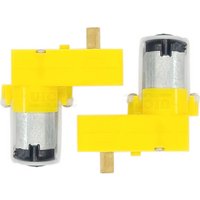 1:90 L Shape TT Motor Single Metal Shaft Gear DC 3V-6V DIY Geared Reducing Motors for Intelligent Car Robot Accessories