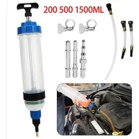 200/500/1500ML Car Oil Fluid Extractor Manual Suction Vacuum Extractor SiphonPump Brake Fluid Fluid SyringePump
