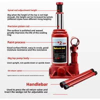 Stable NEW Vertical Hydraulic Jack 5 Tons 10 Tons Auto Repair Jack Labor-saving Wrench Rocker
