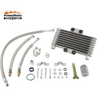 Motorcycle Radiator Oil Cooler Kit for Honda CB CG 100CC-250CC 125Ml Aluminum Engine Cooling Motocross Accessories Dirt Bike