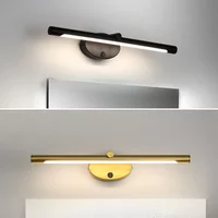 Modern LED Bathroom Wall Lamp Bathroom Hardware Wall Sconce With Touch Switch For Bedroom LED Bathroom Bath Mirror Line Lamp