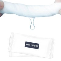 100PCS Disposable Wet Wipes Portable Individually Wrapped Wipes Hand Cleaning Clean Tools Travel Camping Fitness Outdoor