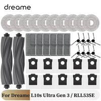 Voor Dreame L10s Ultra Gen 3 Gen3/RL53SE Vervangende Onderdelen Accessoires Belangrijkste Zijborstel Filter Mop Pad Stofzak