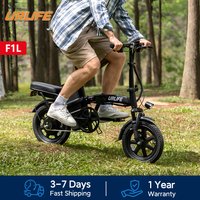 URLIFE F1L, 14-Zoll-Elektrofahrrad für Erwachsene, zusammenklappbar, 48 V, 7,5 Ah, herausnehmbarer Akku, 25 km/h und Reichweite von 30–40 km.