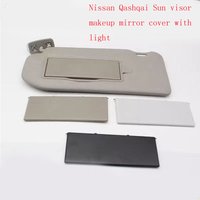 For Nissan Qashqai 2016-2021 Makeup Mirror Cover, Sunshade Cover, Makeup Lamp Flip Cover, Sunshade Cover