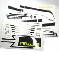 1pcs Simulation 2-in-1 Painting No Dry Glue Stick for 1/14 Tamiya RC Truck For scania 770S 6X4 56368 8X4 56371