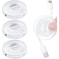 1/3pcs Portable Round Cable Winder Storage Box Multifunctional Data Cord Container Home Office USB Charger Stand Wire Management