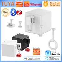 Tuya Finger Robot Zigbee/Bluetooth Fingerbot Plus CR2 battery version Robot Button Pusher Switch Bot Work With Smart Life App