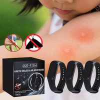 Ultrasonic Mosquito Repellent Wristband Watch for Outdoor Camping, Travel Waterproof Wearable Anti-Mosquito Device for Men Women