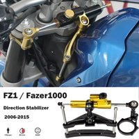 For Yamaha FZ1 FAZER 2006-2015 Motorcycle Carbon Fiber CNC Aluminum Steering Damper Stabilizer Kit 2014 2013 2012 2011 2010 2009
