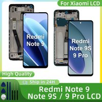 IPS For Xiaomi Redmi Note 9S 9Pro M2003J6B2G LCD Touch Screen For Redmi Note 9 Display M2003J15SC Digitizer Replace Parts