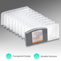 Transparent N64 Gaming Cartridge Cover - Protective Case, Transparent Dustproof and Scratchproof, Retro Gaming Collection