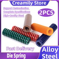 Creamily 2PCS Inner Diameter 9MM Spiral Stamping Spring Coil Compression Spring Release Pressure Mould Spring Steel