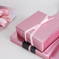 43 X 3 Wrapping Paper Roll Metallic Pure Color Colorful Craft Paper for Christmas Valentines Birthday Holiday Gifts Decor