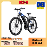 DUOTTS C29-M E-Bike 750W Motor 48V15AH Akku Hydraulische Bremse Elektrofahrrad 27,5-Zoll-Reifen Elektrofahrrad für die Straße