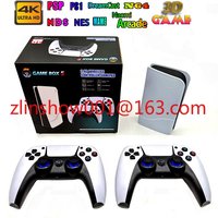 P5 PLUS wireless 2.4G high definition arcade PSP family 4K TV mini game console PS5 controller