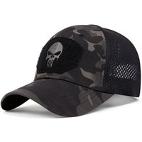 2025 NEW Skull Embroidered Top with Patch Breathable Baseball Caps Spring and Autumn Outdoor Adjustable Casual Hat Sunscreen Hat