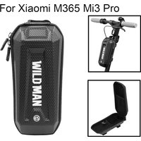 WILD MAN EVA Storage Bag 1L Hard Shell Handlebar Bag Electric Scooter for Xiaomi M365 1S Pro 2 Mi3 Front Hanging Bags Waterproof