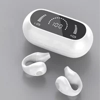 S03 Wireless BluetoothEarbuds Power Display Headset for IPhone HD Sound Earphones Clip-on Headphones Sport Music Earbud With Mic